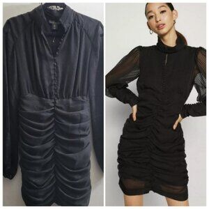 House of Harlow 1960 Black Mini Dress NWOT Party Cocktail